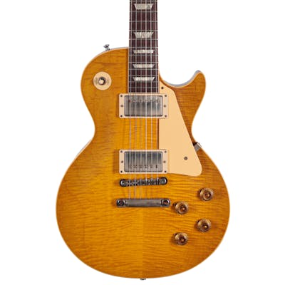 Gibson Custom Shop M2M Danish Pete '58 Les Paul Standard in Lemon Burst VOS - Andertons Spec